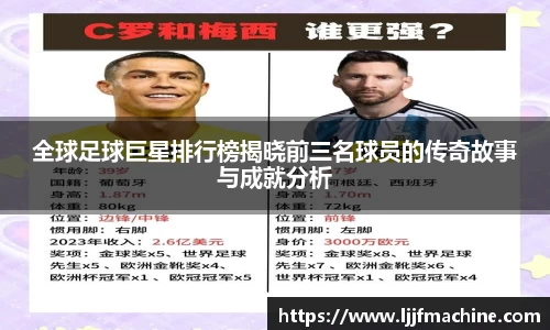 全球足球巨星排行榜揭晓前三名球员的传奇故事与成就分析